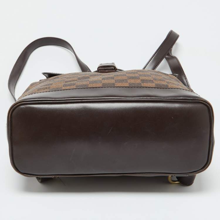 Pre Owned Louis Vuitton Damier Ebene Canvas Soho Backpack