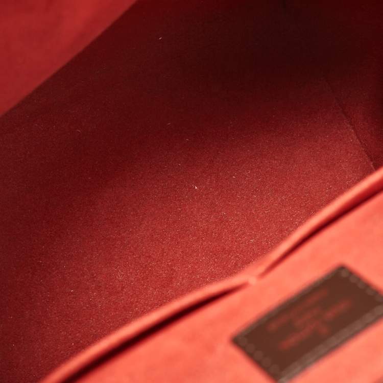 Pre Owned Louis Vuitton Damier Ebene Canvas Bergamo PM Bag