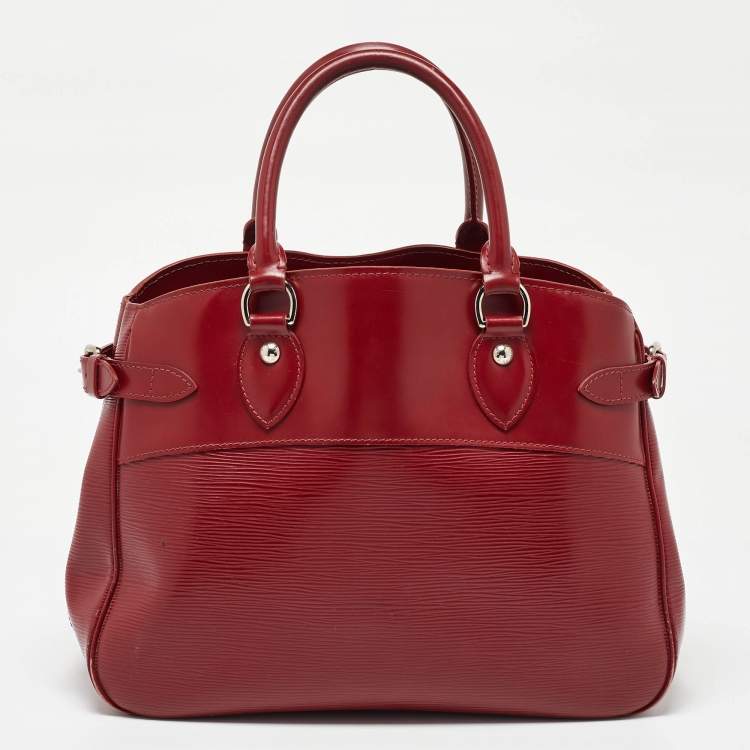 Pre Owned Louis Vuitton Rubis Epi Leather Passy PM Bag