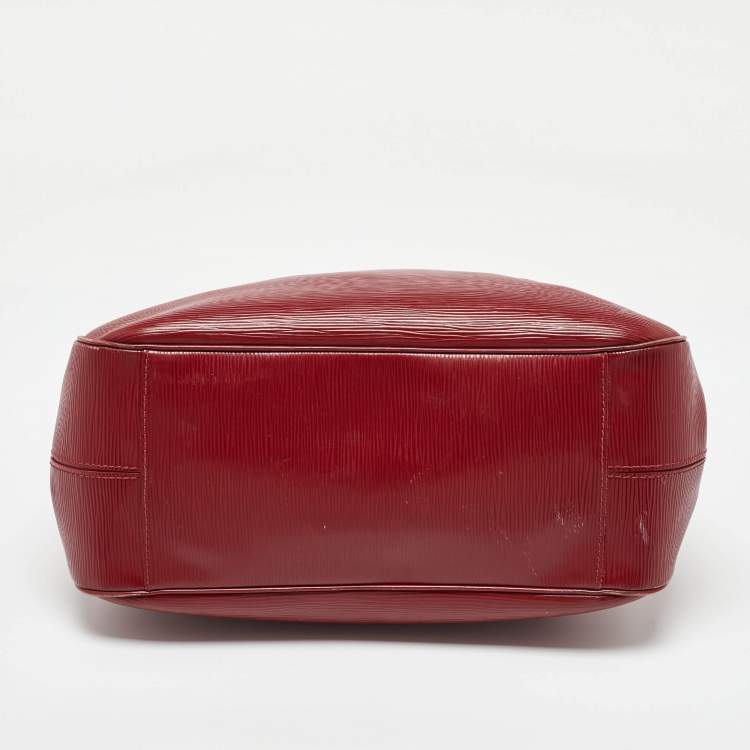 Pre Owned Louis Vuitton Rubis Epi Leather Passy PM Bag