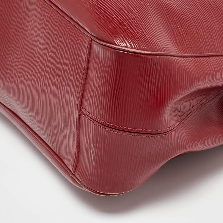 Pre Owned Louis Vuitton Rubis Epi Leather Passy PM Bag