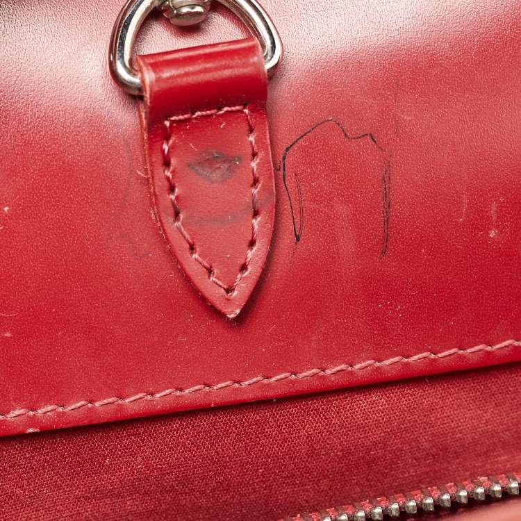 Pre Owned Louis Vuitton Rubis Epi Leather Passy PM Bag