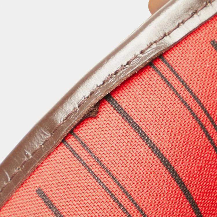Pre Owned Louis Vuitton Brown Damier Ebene Canvas Neverfull PM Tote Bag