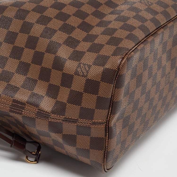 Pre Owned Louis Vuitton Damier Ebene Canvas Neverfull MM Bag