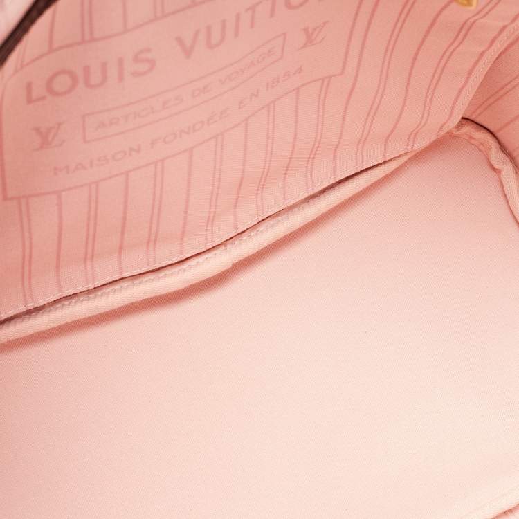 Pre Owned Louis Vuitton Damier Ebene Canvas Neverfull MM Bag