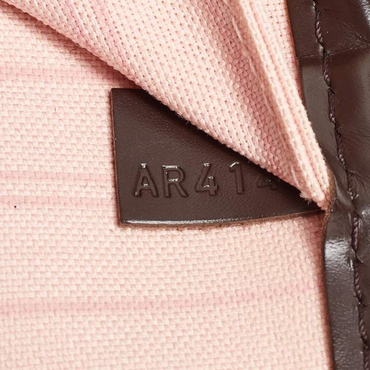 Pre Owned Louis Vuitton Damier Ebene Canvas Neverfull MM Bag