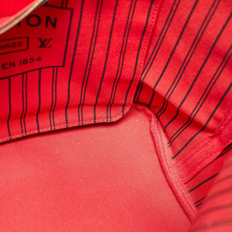 Pre Owned Louis Vuitton Damier Ebene Canvas Neverfull MM Bag