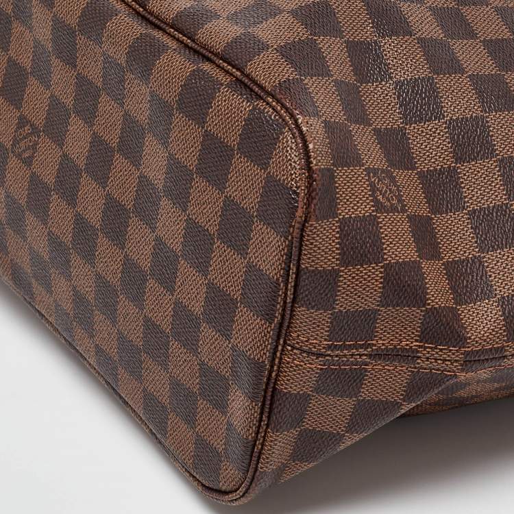 Pre Owned Louis Vuitton Damier Ebene Canvas Neverfull MM Bag
