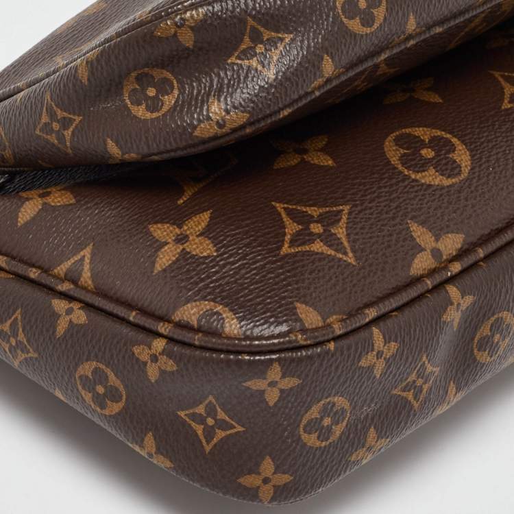 Pre Owned Louis Vuitton Monogram Canvas Multi Pochette Accessoires Bag