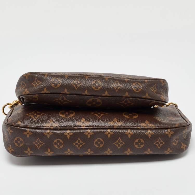 Pre Owned Louis Vuitton Monogram Canvas Multi Pochette Accessoires Bag