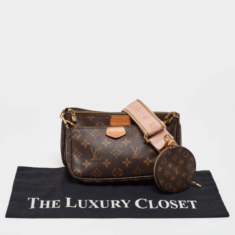 Pre Owned Louis Vuitton Monogram Canvas Multi Pochette Accessoires Bag