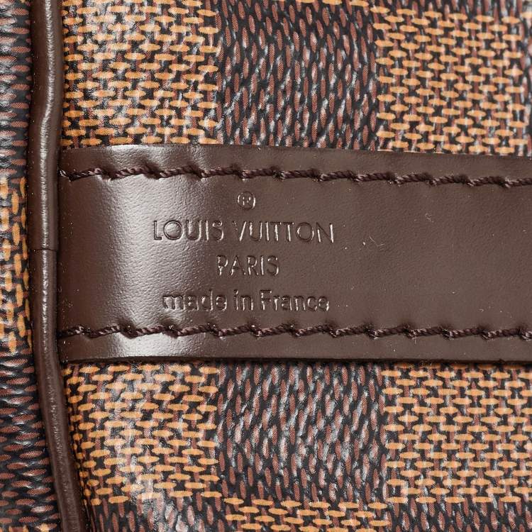 Pre Owned Louis Vuitton Damier Ebene Canvas Speedy 30 Bag