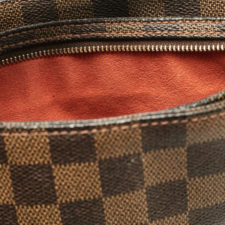 Pre Owned Louis Vuitton Damier Ebene Canvas Aubagne Bag