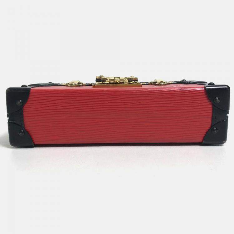 Pre Owned Louis Vuitton  Leather  Petite Malle