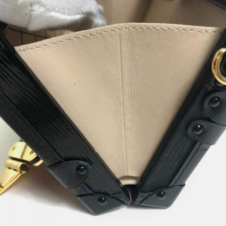 Pre Owned Louis Vuitton  Leather  Petite Malle