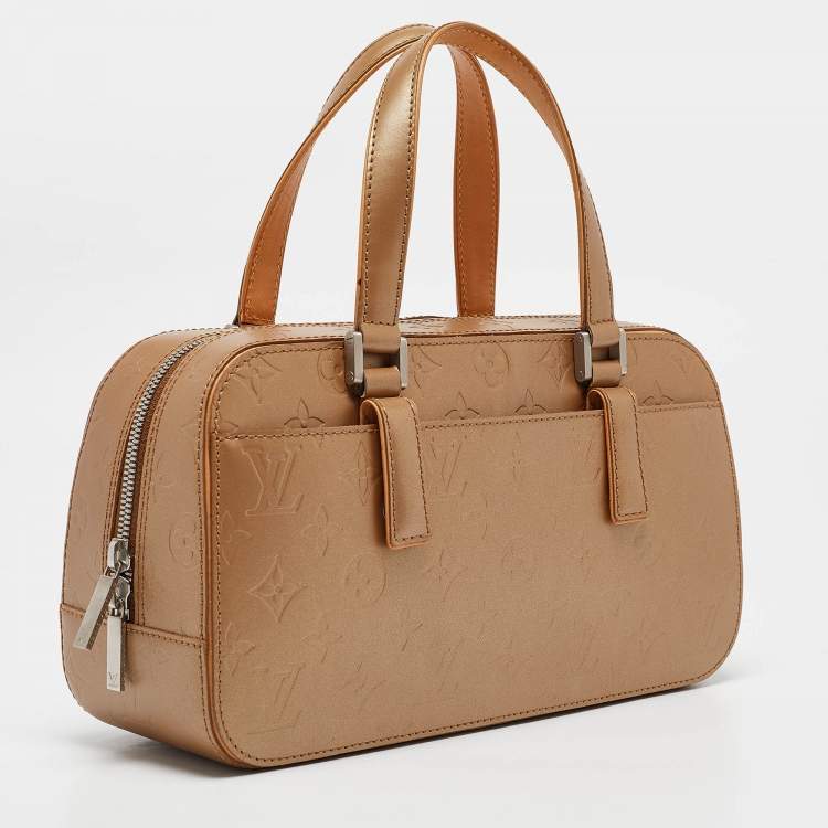 مملوكة مسبقًا Louis Vuitton Ambre Monogram Mat Shelton Bag
