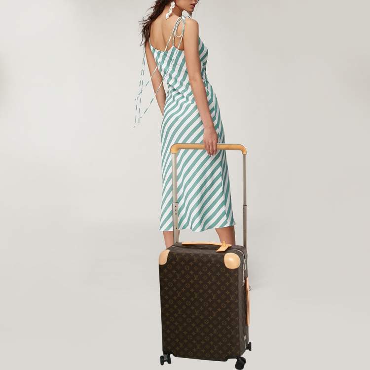 Pre Owned Louis Vuitton Monogram Canvas Horizon 55 Suitcase