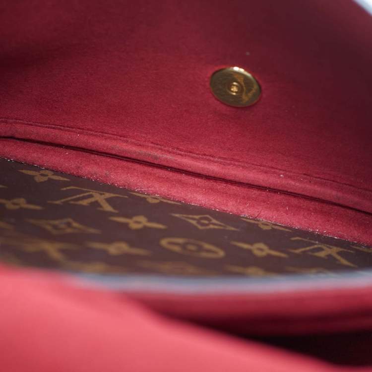 Pre Owned Louis Vuitton Aurore Monogram Canvas and Leather Marignan Bag