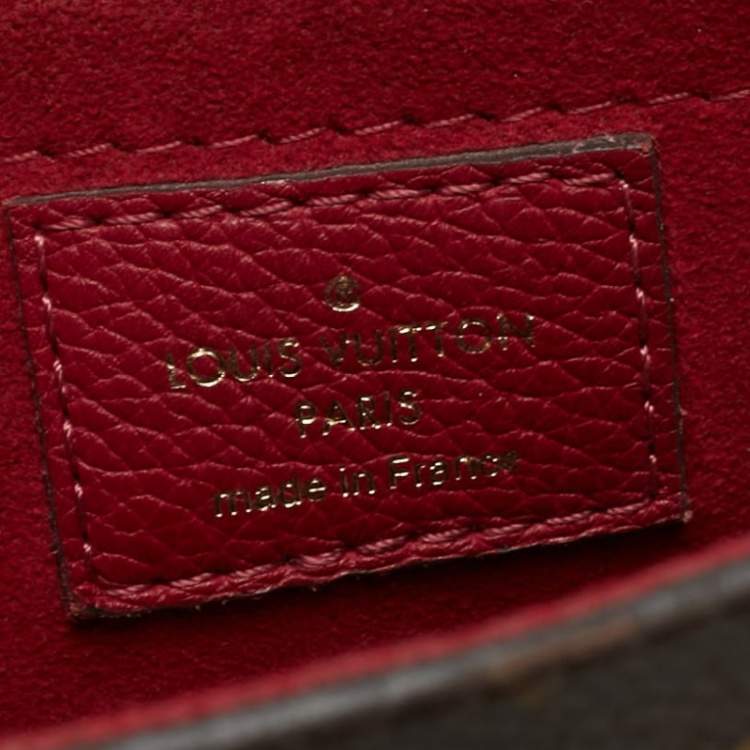 Pre Owned Louis Vuitton Aurore Monogram Canvas and Leather Marignan Bag
