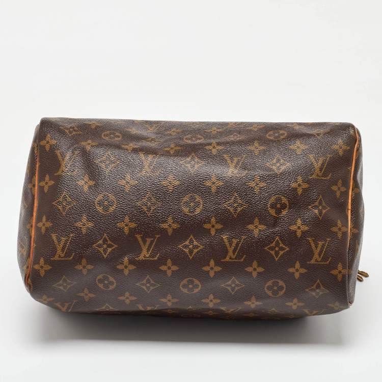 Pre Owned Louis Vuitton Monogram Canvas Speedy 30 Bag