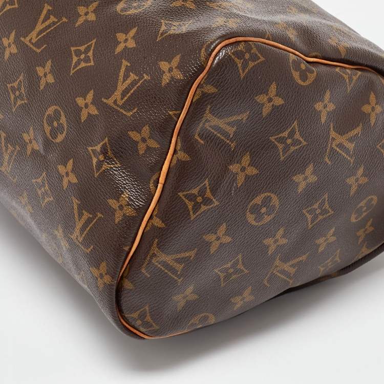 Pre Owned Louis Vuitton Monogram Canvas Speedy 30 Bag