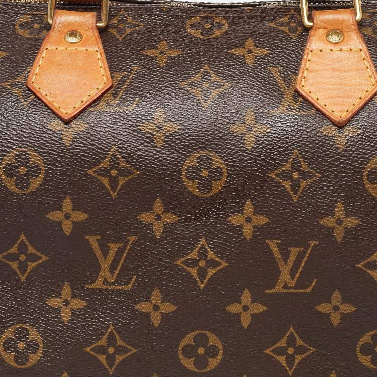Pre Owned Louis Vuitton Monogram Canvas Speedy 30 Bag