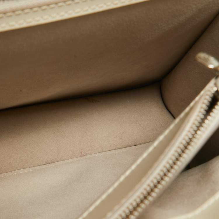 Pre Owned Louis Vuitton Jaune Pale Epi Leather Sevigne GM Bag