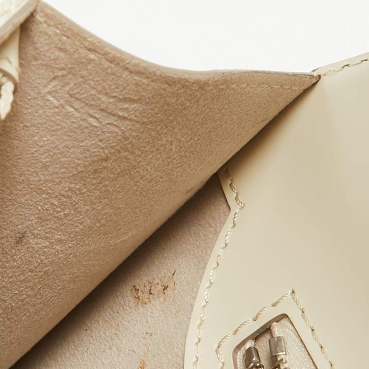 Pre Owned Louis Vuitton Jaune Pale Epi Leather Sevigne GM Bag