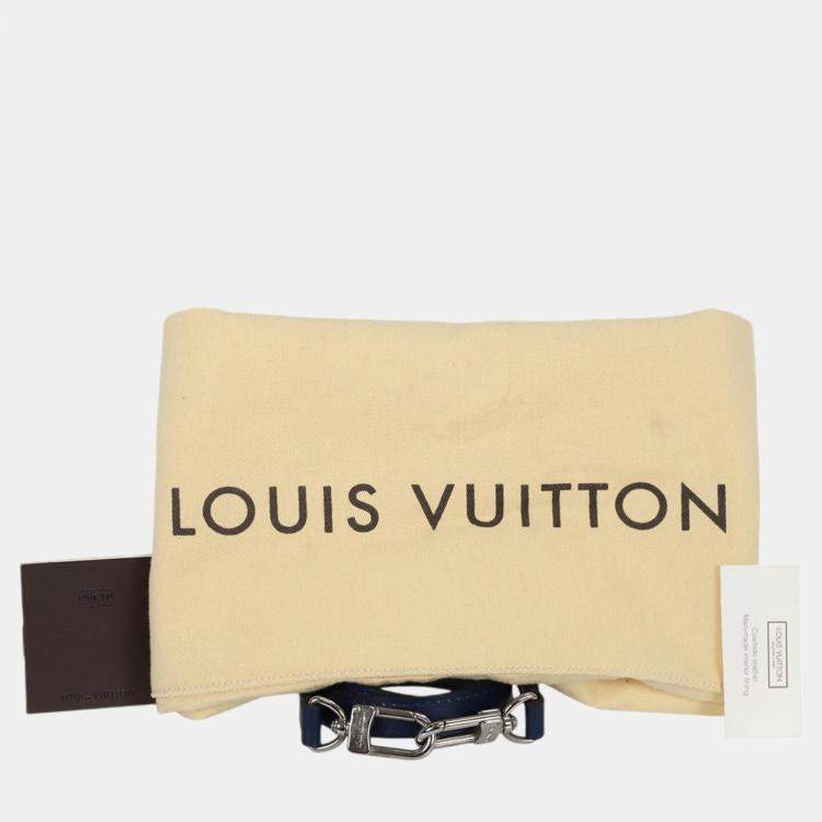 Pre Owned Louis Vuitton Navy Blue Epi Cluny MM Shoulder Bag