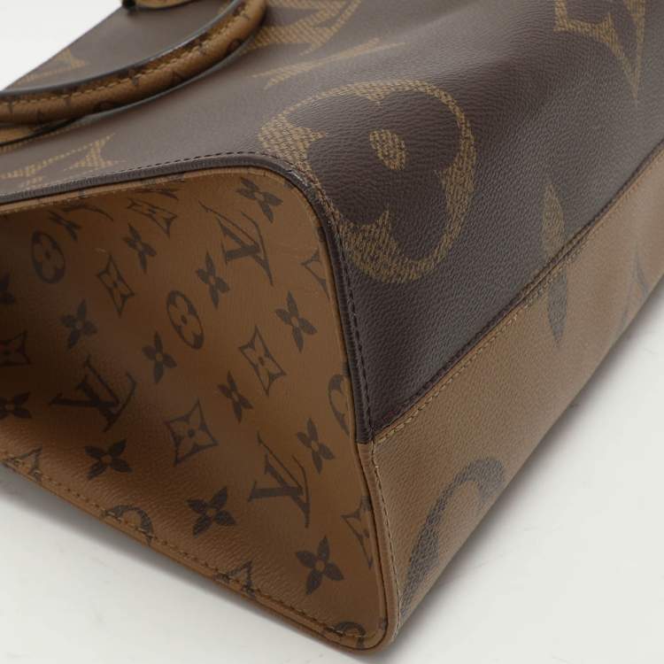 Pre Owned Louis Vuitton Reverse Monogram Canvas Giant Onthego MM Bag