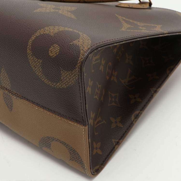 Pre Owned Louis Vuitton Reverse Monogram Canvas Giant Onthego MM Bag