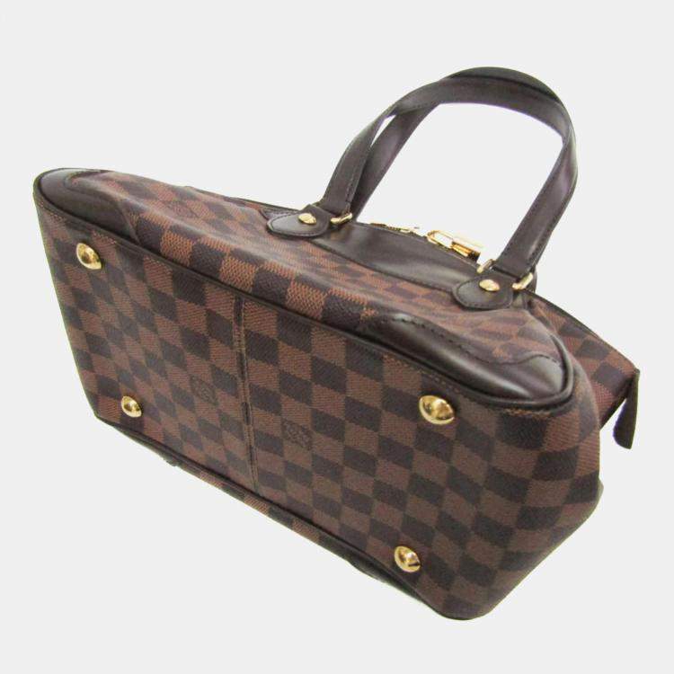 Pre Owned Louis Vuitton Ebene Damier Verona PM Shoulder Bag