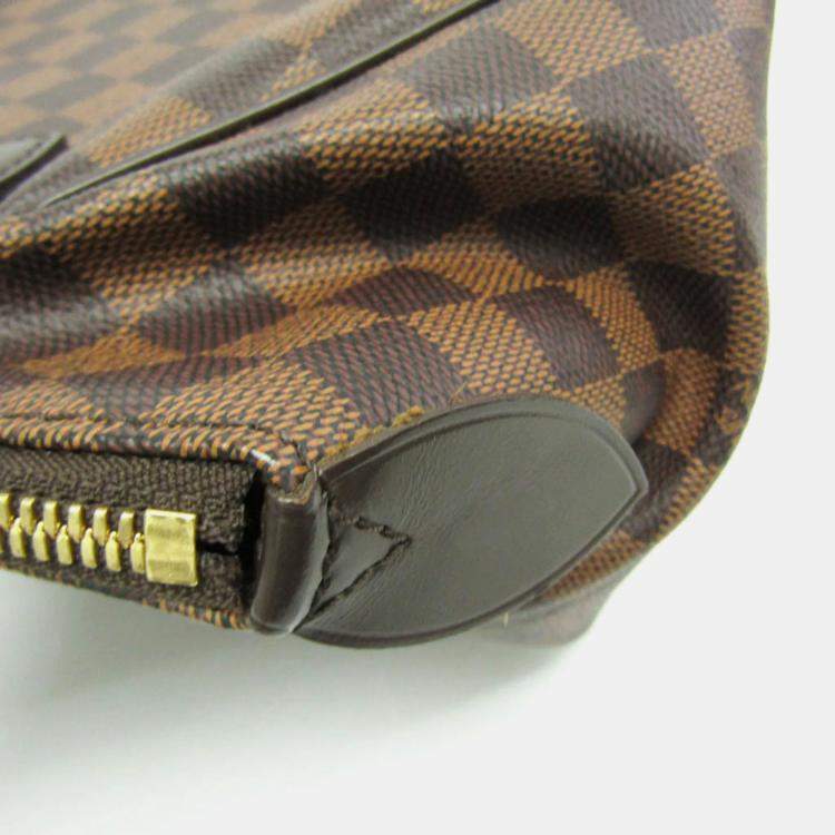 Pre Owned Louis Vuitton Ebene Damier Verona PM Shoulder Bag
