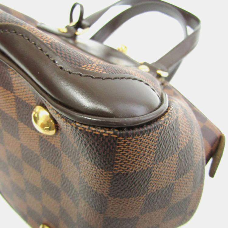 Pre Owned Louis Vuitton Ebene Damier Verona PM Shoulder Bag