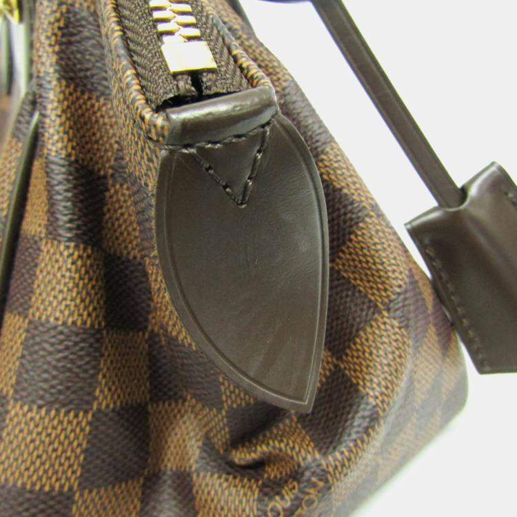 Pre Owned Louis Vuitton Ebene Damier Verona PM Shoulder Bag