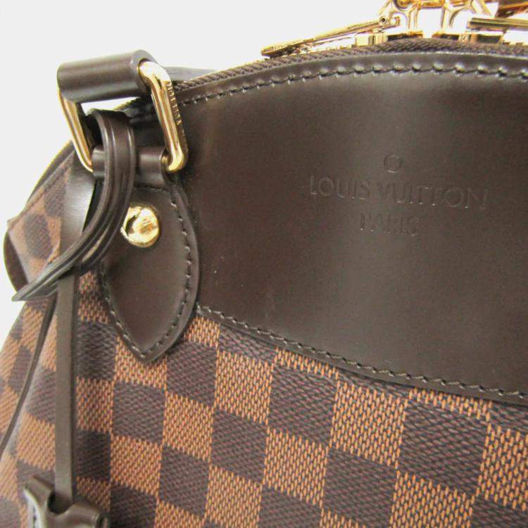 Pre Owned Louis Vuitton Ebene Damier Verona PM Shoulder Bag