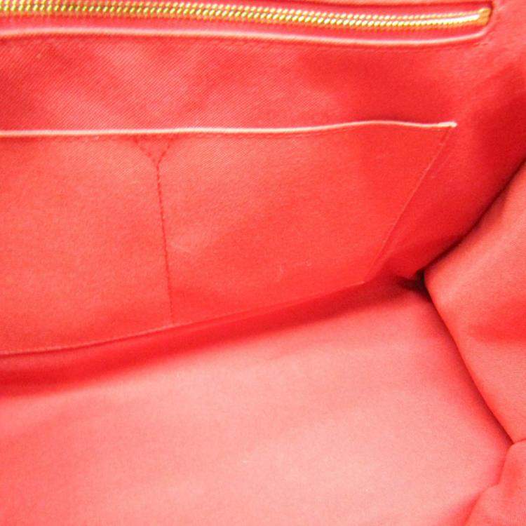 Pre Owned Louis Vuitton Beige Brown Monogram Reverse OnTheGo GM Tote