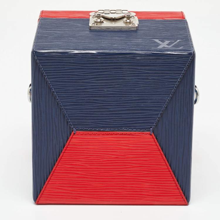 Pre Owned Louis Vuitton Multicolor Epi Leather Bleecker Box NM Bag