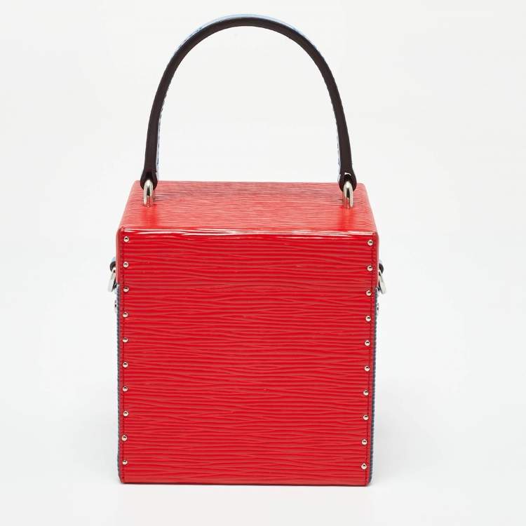Pre Owned Louis Vuitton Multicolor Epi Leather Bleecker Box NM Bag