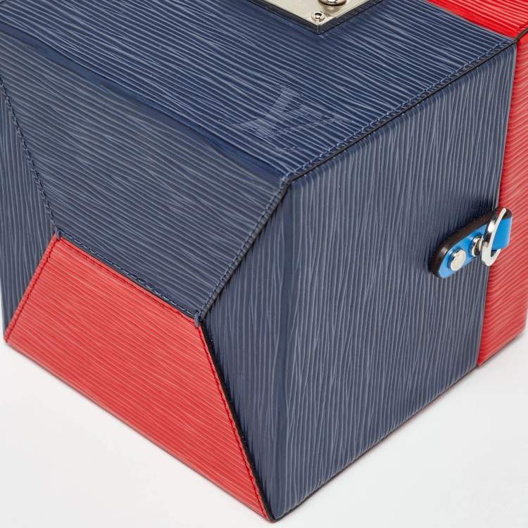 Pre Owned Louis Vuitton Multicolor Epi Leather Bleecker Box NM Bag