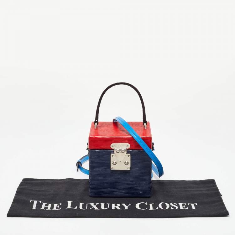 Pre Owned Louis Vuitton Multicolor Epi Leather Bleecker Box NM Bag