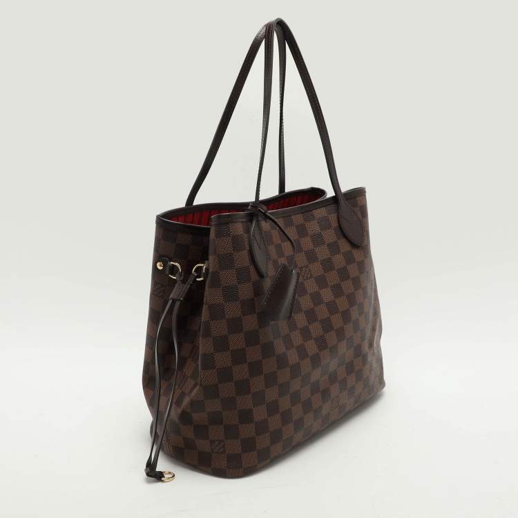 Pre Owned Louis Vuitton Damier Ebene Canvas Neverfull MM Bag