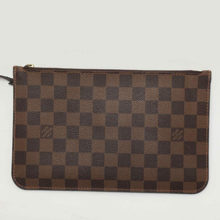 Pre Owned Louis Vuitton Damier Ebene Canvas Neverfull MM Bag