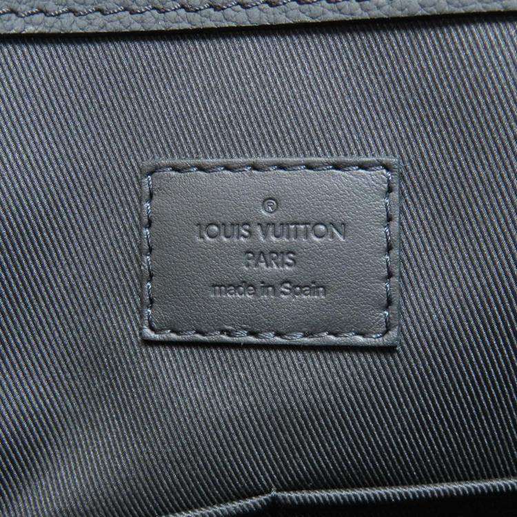 Pre Owned Louis Vuitton Aerogram Take Off Grained Calf Leather Tote Bag