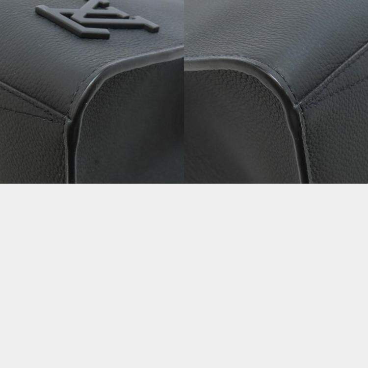 Pre Owned Louis Vuitton Aerogram Take Off Grained Calf Leather Tote Bag
