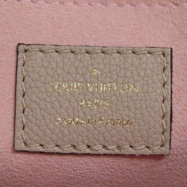 Pre Owned Louis Vuitton Grained Calf Leather My Lock Me Chain Shoulder Bag
