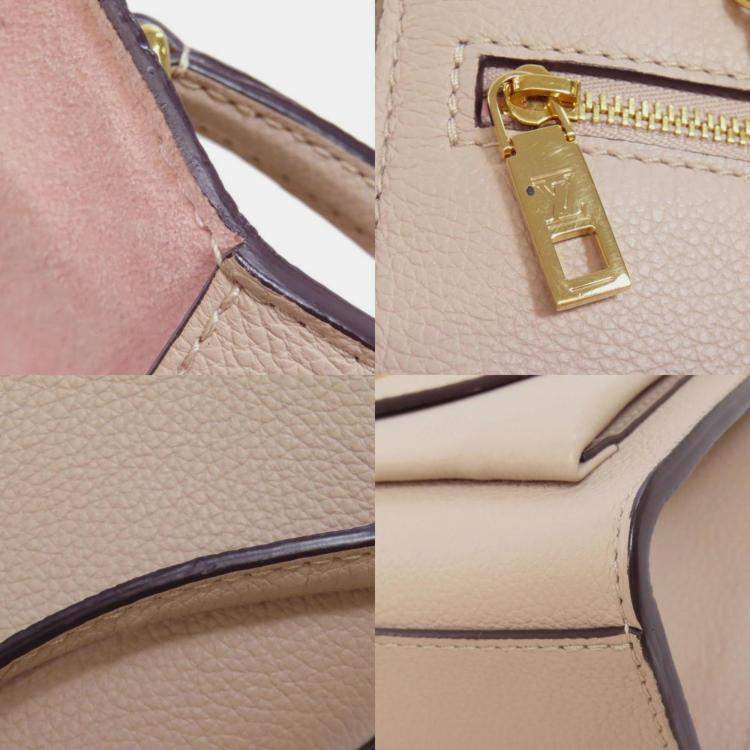 Pre Owned Louis Vuitton Grained Calf Leather My Lock Me Chain Shoulder Bag