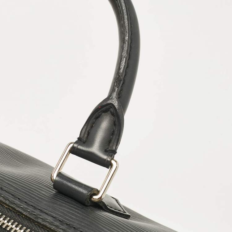 Pre Owned Louis Vuitton Black Epi Leather Speedy 25 Bag