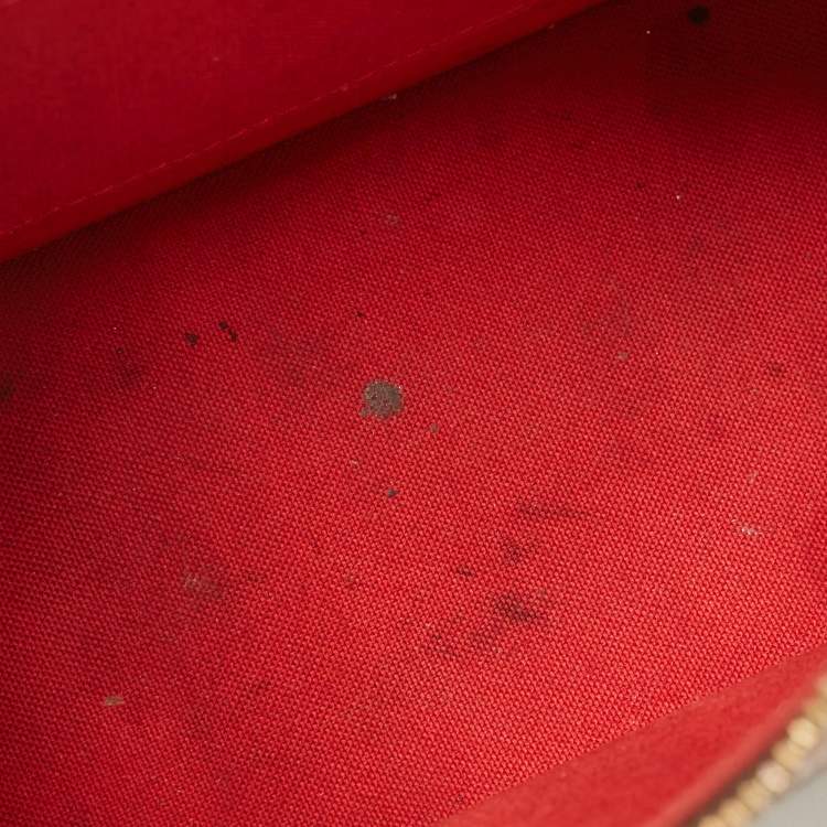 Pre Owned Louis Vuitton Damier Ebene Canvas Alma BB Bag
