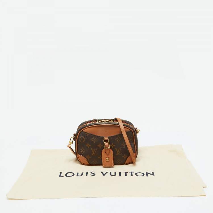 Pre Owned Louis Vuitton Monogram Canvas Deauville Mini Bag
